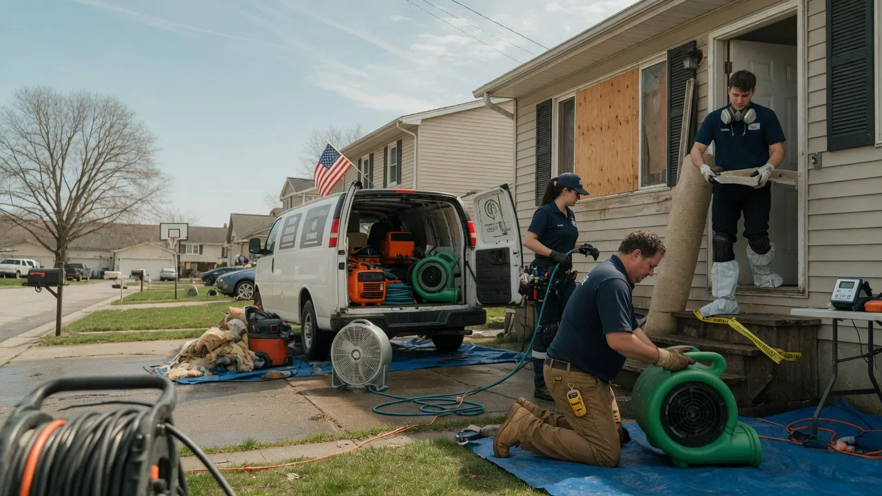 Water Damage Restoration in High Bridge, WI near me